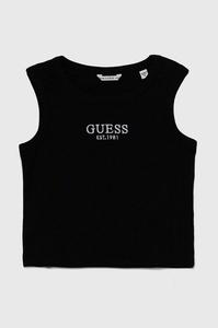 Детский топ Guess, черный