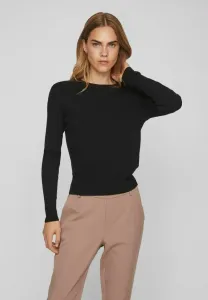 Джемпер vicomfy с воротником-стойкой Vila, Black