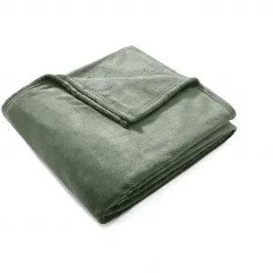 Мой домашний плед Wohndecke Tianna, мягкий пушистый плед, 150x200 см My Home, зеленый