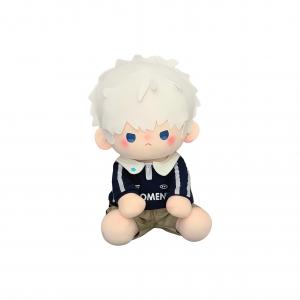 Лечебная серия Reversible Cotton Dolls плюшевая кукла высота 40cm MIANHUIYI, синий