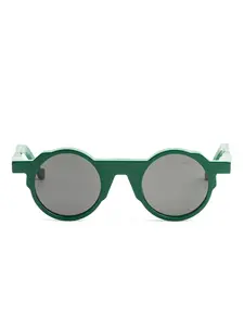 Солнцезащитные очки в круглой оправе VAVA Eyewear, зеленый