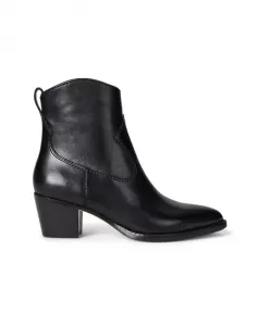 Кожаные ботильоны Harpher Ralph Lauren, черный