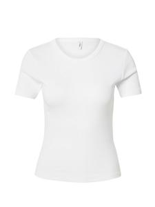 ONLY Футболка 'ONLVAL' в белом цвете