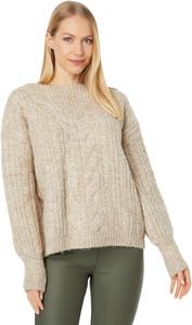 Свитер Hatley Cable Knit Pullover, цвет Oatmeal Melange