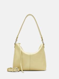 Кожаная сумка через плечо "Aissa" желтого цвета - (Ш)25 x (В)25,5 x (Г)12 см Liebeskind Berlin