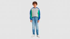 Джинсы 511 Eco-soft Performance для мальчиков 8–20 лет Levi's, Basil Sky Without Destruction - Medium Wash