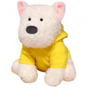 Mise Милый плюшевый худи West Highland White Terrier плюшевая собака кукла плюшевая кукла высота 24см/35см/45см длина 24см