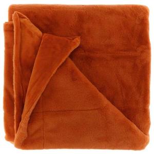 Покрывало Unique Living Klaas, 200x1x150 см цвет orangerot