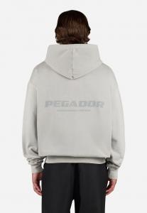 Худи Pegador COLNE LOGO , Vintage Light Rough Grey/Light Grey