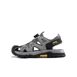 Jeep Мужские треккинговые туфли для речных походов серые, цвет Gray