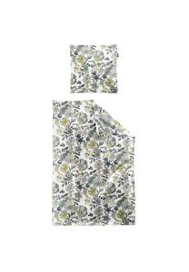 Сатиновый комплект постельного белья Mako-Satin Wave 8623 Irisette, 30 шалфей