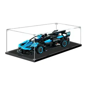 LEGO Технологический механический набор Bugatti Bolide Agile Blue в подарочной сумке, строительные блоки, 905 деталей, 42162