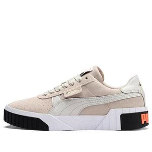 Кроссовки cali suede 'silver grey' Puma, коричневый