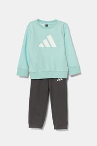 Детский спортивный костюм Adidas, бирюзовый
