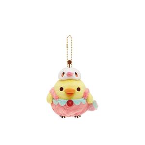 SAN X 2024 Strawberry Collection, плюшевый кулон Little Chick Dolls высотой 10 см SAN-X