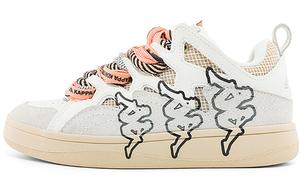 Обувь для скейтбординга Kappa унисекс, Korean white / gypsum white / sea sand color - 012