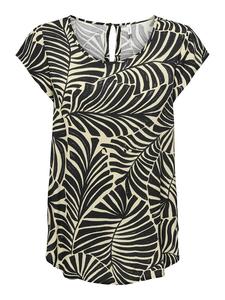 Блузка ONLY, бежевый/черный