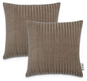 Наволочка Paco Home Cuscino 2 er Set, коричневый