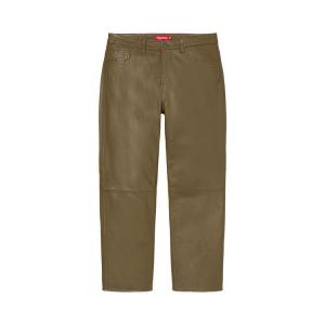Джинсы Supreme Leather 5-Pocket Jean 'Olive'