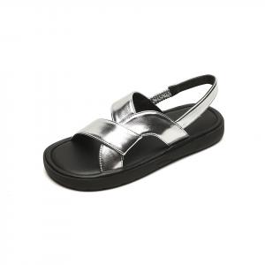 MADALLO Женские сандалии на одной застежке серебристые, цвет Silver