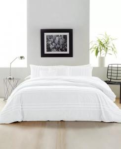 Комплекты одеял в полоску из синели Dkny, белый