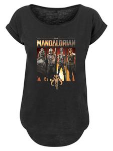 Футболка F4NT4STIC Star Wars The Mandalorian Character Line Up, Black