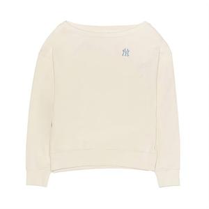 MLB Свитшот женский кремовый