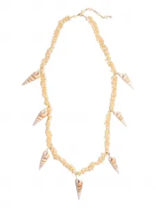 Колье Jardin Aquatique с ракушками Valentino Garavani, золотой