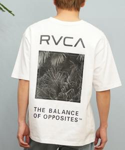 Футболка с коротким рукавом оверсайз, принт на спине RVCA, белый