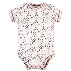 Боди для девочки из органического хлопка 5 шт, cherry blossom Touched By Nature