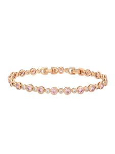Faina Женский браслет с кристаллами, розовое золото
