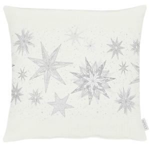 Декоративная подушка Apelt X-Mas Glam Typ C, смешанная ткань - белый - 48 х 48 см