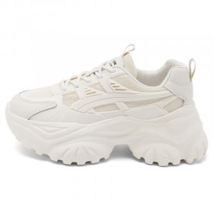 Массивные кроссовки женские 5,5 см AGSDON, черные [с флисовой подкладкой] 224033