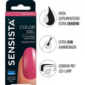Sensista Color Gel One In A Melon - Розовый