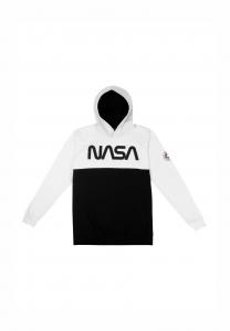 Худи United Labels NASA LANGÄRMLIG, Weiß/Schwarz/White