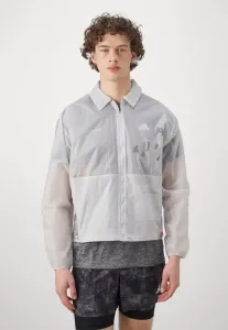 Куртка для бега adi365 hermanos koumori running coach running jacket Adidas Performance, Grey One