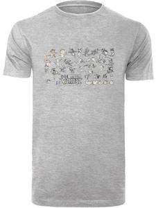 Рубашка F4NT4STIC Tom und Jerry Cartoon Dept Jerry, цвет Grey/Light grey