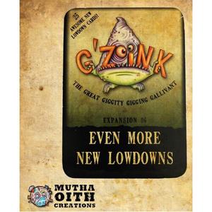 Настольная игра G’Zoink: Expansion 6 – Even More New Lowdowns