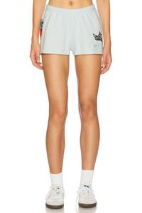 Шорты "Ask me if i care kimmy" Boys Lie, blue