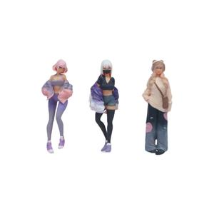 MoreArt 1 64 Urban Chic Style Girlish Set шарнирные куклы YIHAOZHANTAI, Urban-Chic Style Girlish Doll Set