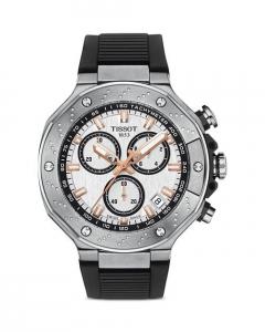 Хонограф T-Race, 45 мм Tissot, цвет Silver