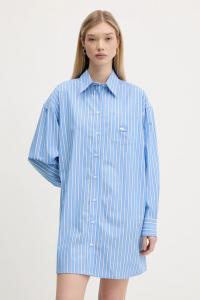 Хлопковое платье Tommy Jeans, синий