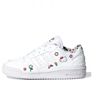 Кроссовки оригиналы форум x hello kitty Adidas, белый