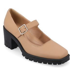 Туфли на блочном каблуке Gladys Journee, tan