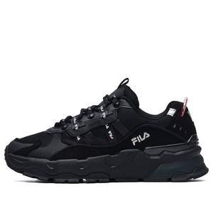 Кроссовки sport shoes black Fila, черный