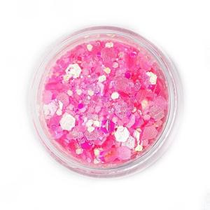 Неоновая пудра для ногтей - DAZZLING NEON 05, Raisin