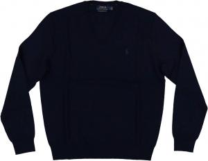 Polo Ralph Lauren мужская стираемая вязаная водолазка из мериносовой шерсти Navy Blue Large