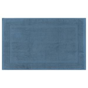 Полотенце Коврик для ванной с хлопковыми полосами Двусторонний мягкий плюшевый впитывающий коврик для ванной Коврик для ванной Unique Bargains, цвет Dark Blue