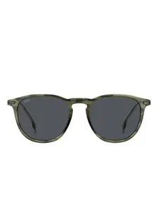 Солнцезащитные очки 1639 sunglasses BOSS, зеленый