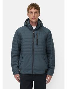 Camel Active Теплая куртка teXXXactive со съемным капюшоном, темно-синего цвета